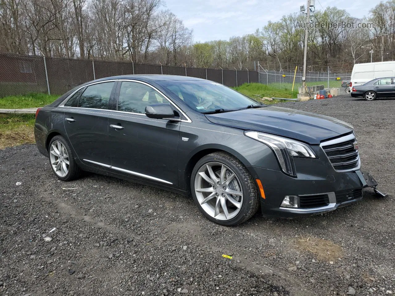 2019 Cadillac Xts Premium Luxury Gray vin: 2G61P5S30K9120252