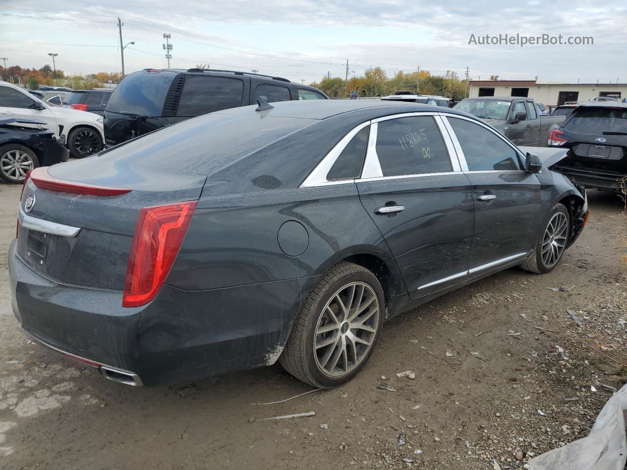 2013 Cadillac Xts Luxury Collection Black vin: 2G61P5S31D9118125