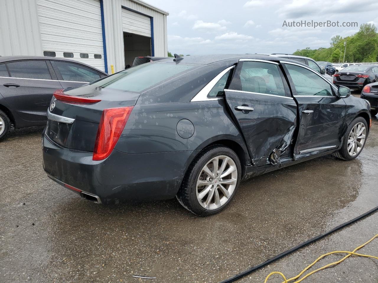 2013 Cadillac Xts Luxury Collection Серый vin: 2G61P5S31D9149522