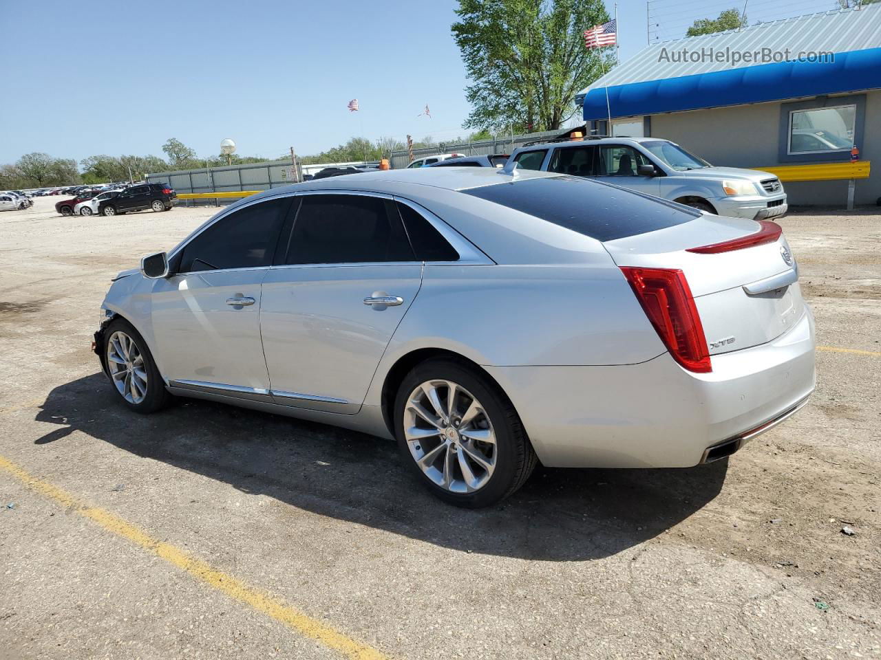 2013 Cadillac Xts Luxury Collection Серебряный vin: 2G61P5S31D9174131