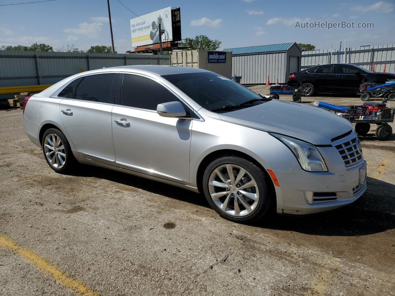 2013 Cadillac Xts Luxury Collection Silver vin: 2G61P5S31D9174131