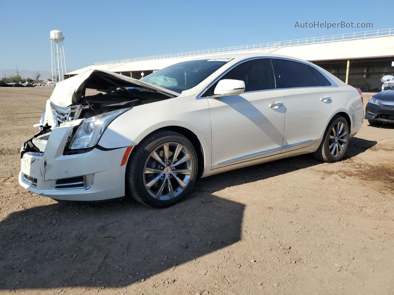 2013 Cadillac Xts Luxury Collection Белый vin: 2G61P5S31D9184240