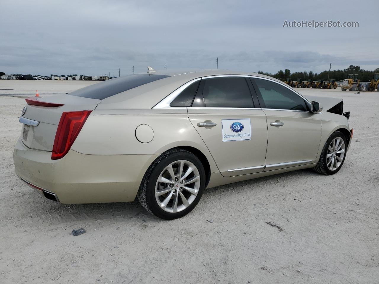 2013 Cadillac Xts Luxury Collection Tan vin: 2G61P5S31D9213543