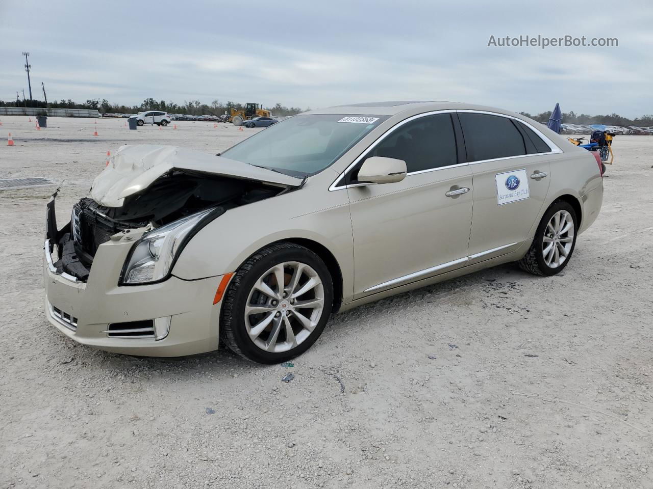 2013 Cadillac Xts Luxury Collection Tan vin: 2G61P5S31D9213543