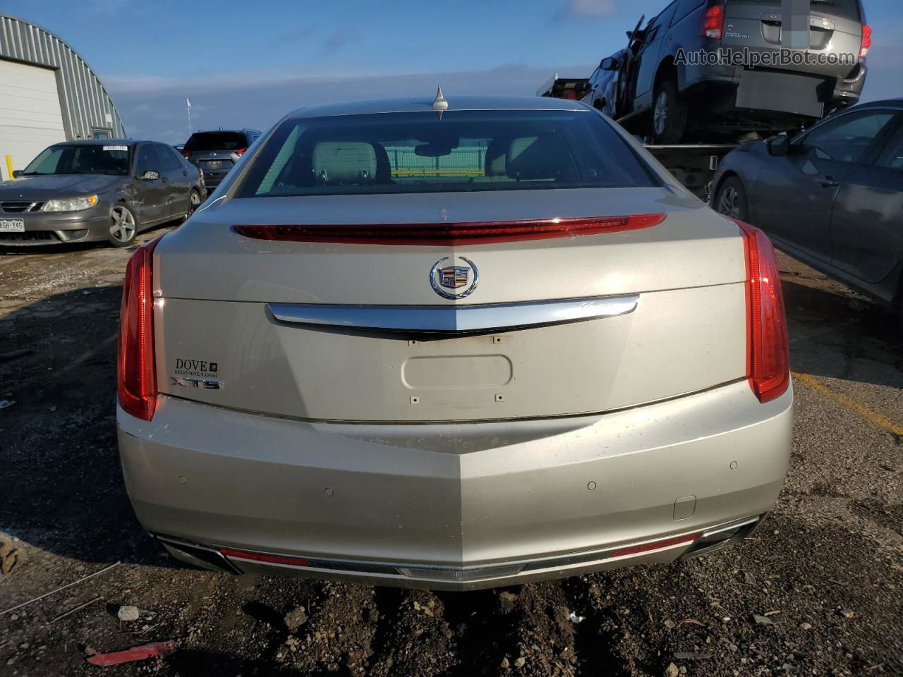 2013 Cadillac Xts Luxury Collection Silver vin: 2G61P5S31D9231976