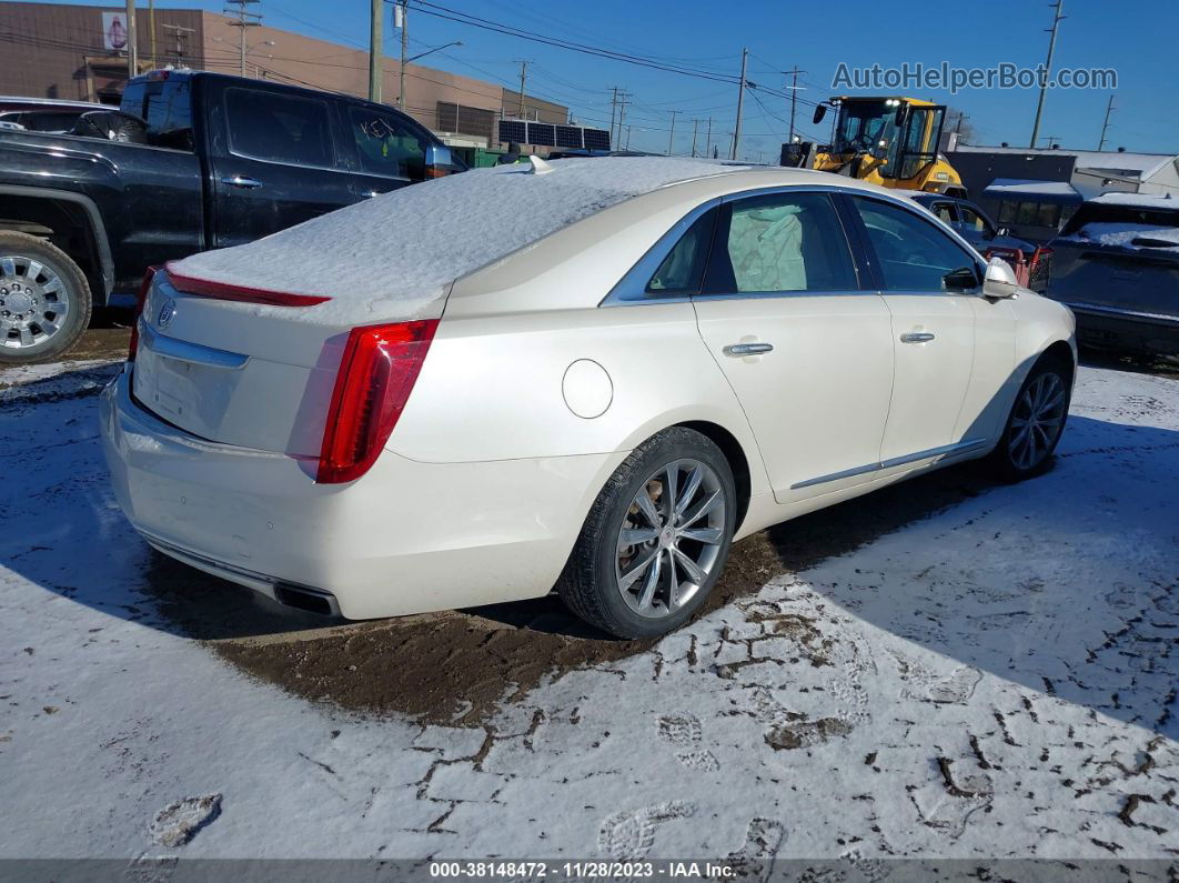 2013 Cadillac Xts Luxury Белый vin: 2G61P5S31D9241617