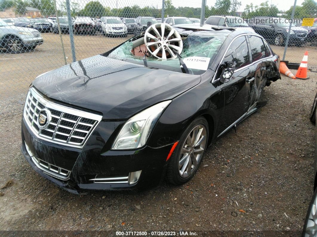 2013 Cadillac Xts Luxury Black vin: 2G61P5S32D9101124