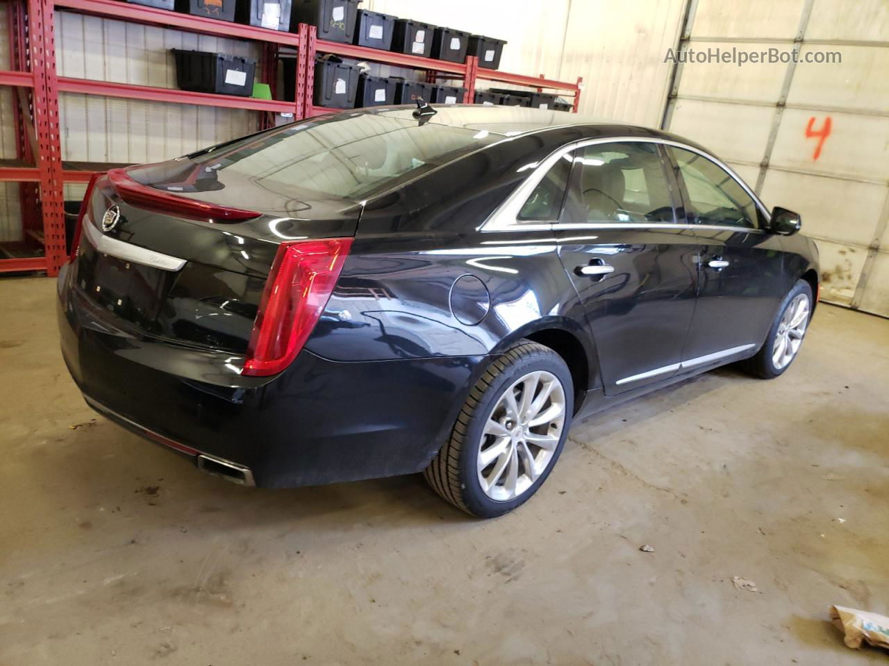 2013 Cadillac Xts Luxury Collection Black vin: 2G61P5S32D9106484