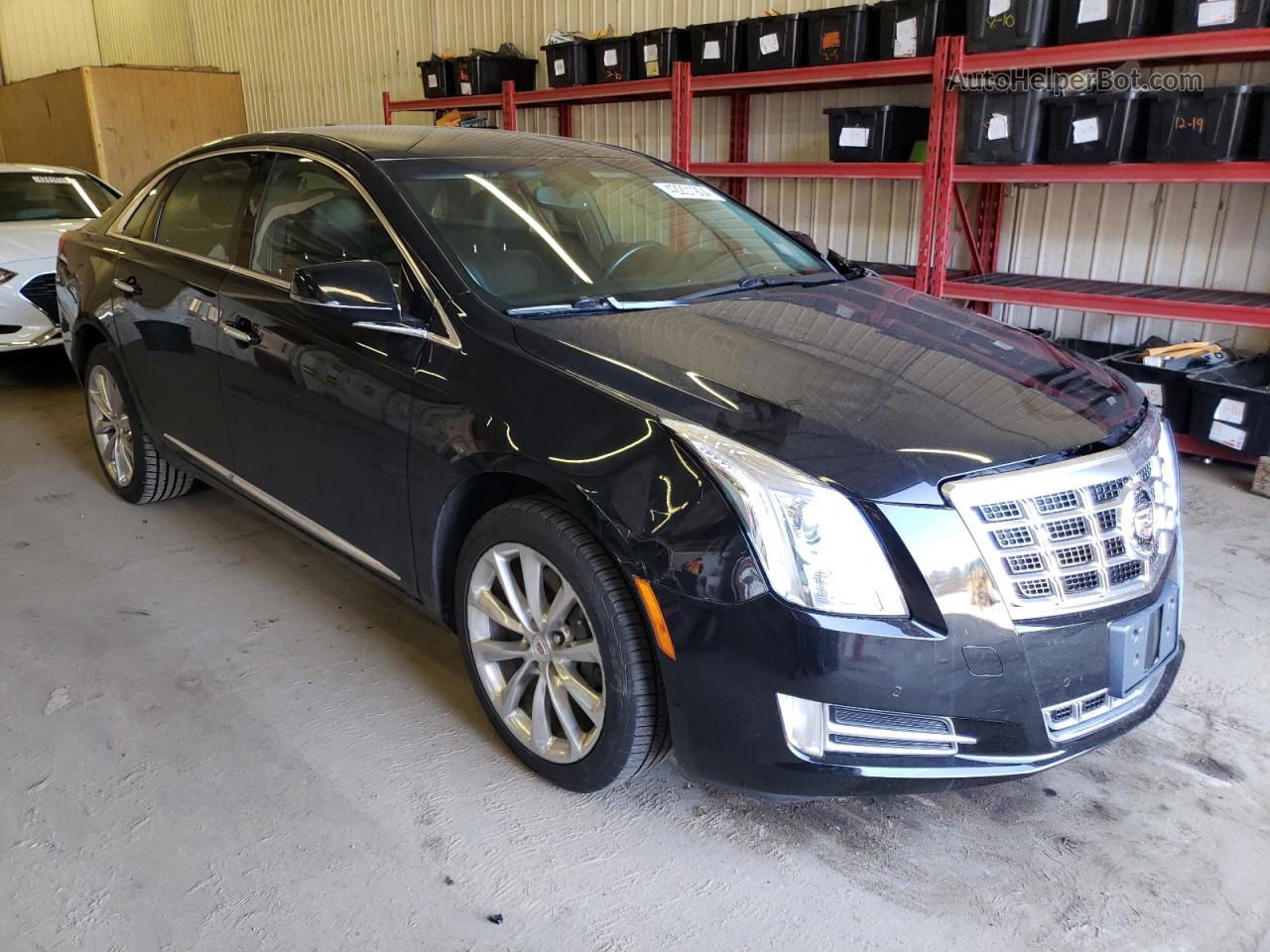 2013 Cadillac Xts Luxury Collection Black vin: 2G61P5S32D9106484