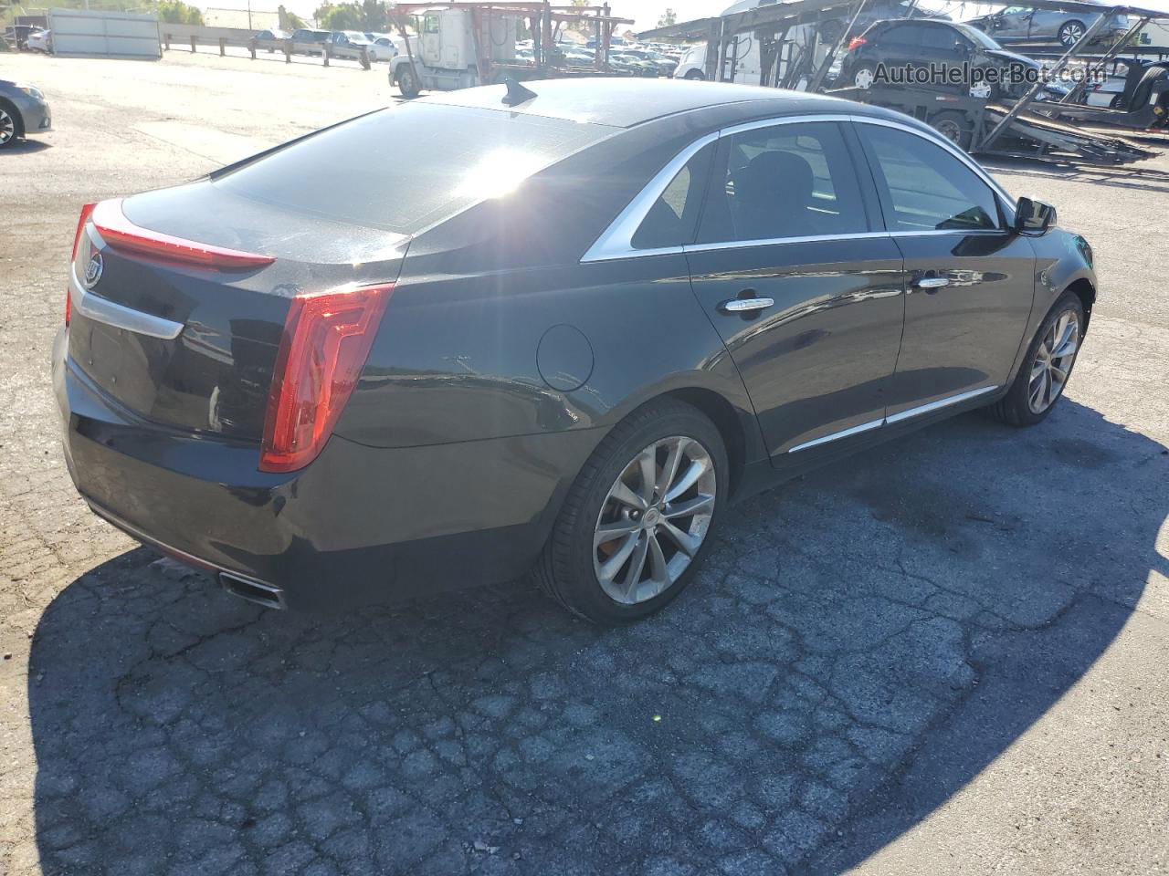 2013 Cadillac Xts Luxury Collection Black vin: 2G61P5S32D9113676