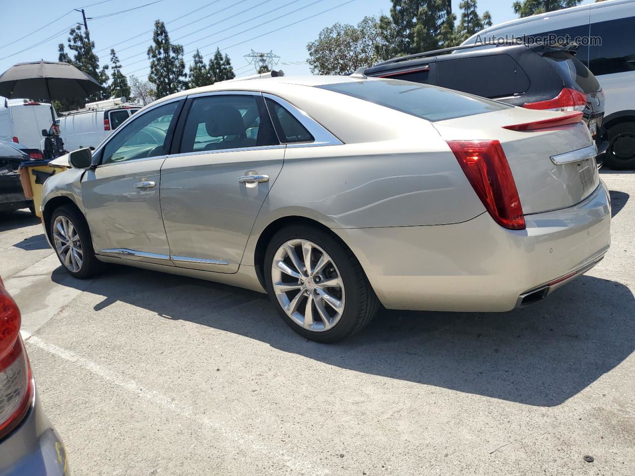 2013 Cadillac Xts Luxury Collection Beige vin: 2G61P5S32D9149612