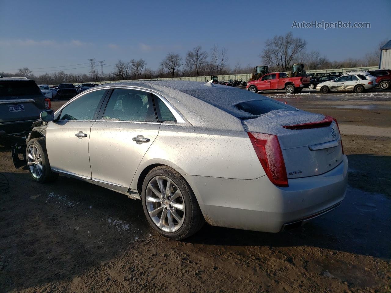 2013 Cadillac Xts Luxury Collection Silver vin: 2G61P5S32D9165101