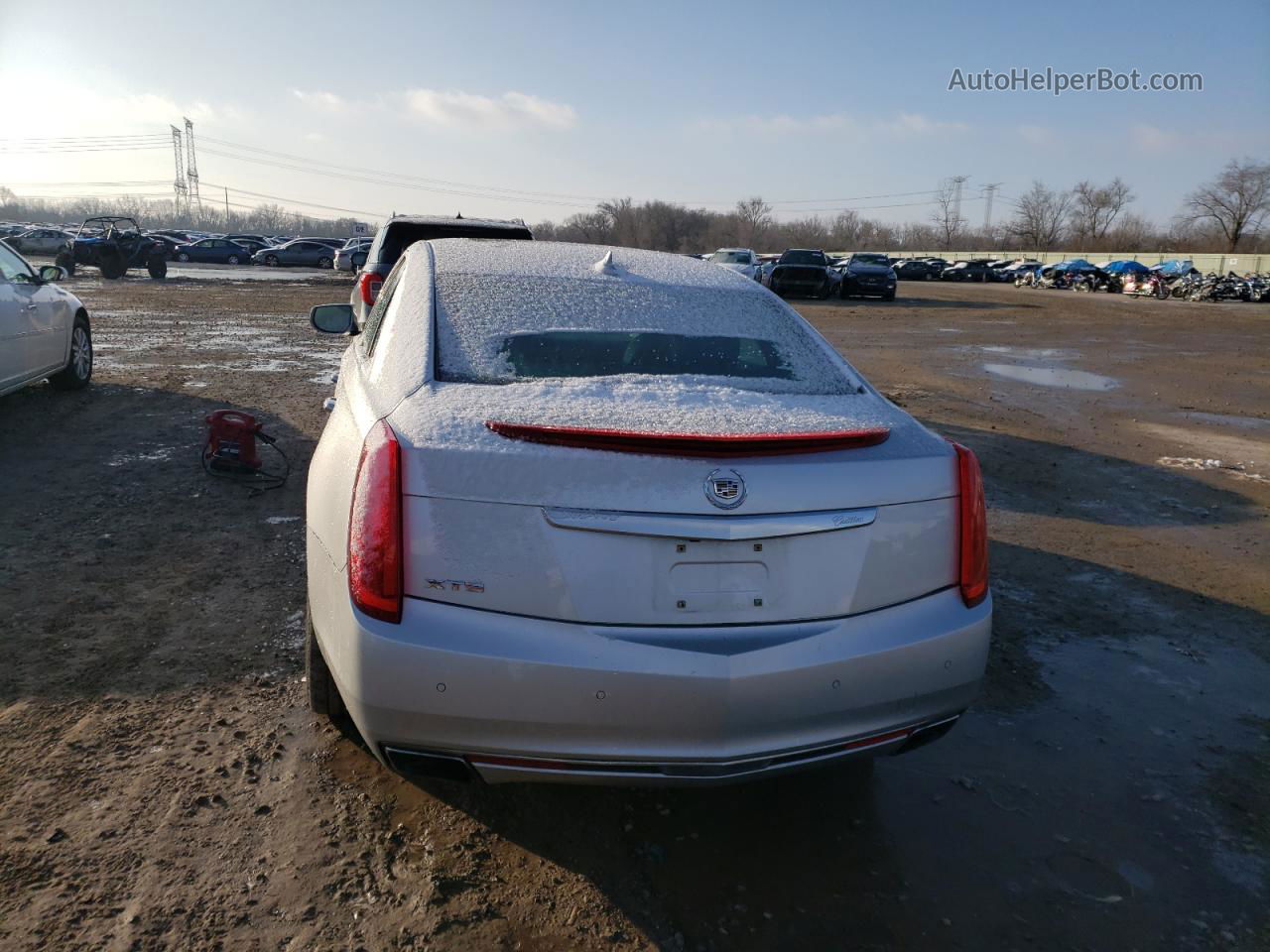 2013 Cadillac Xts Luxury Collection Silver vin: 2G61P5S32D9165101