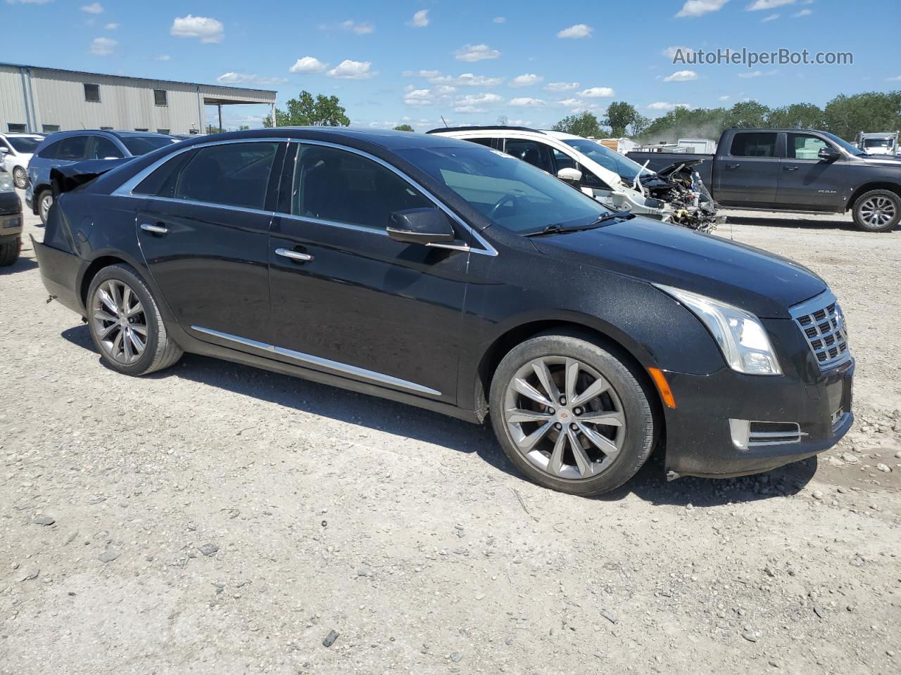 2013 Cadillac Xts Luxury Collection Black vin: 2G61P5S32D9172386