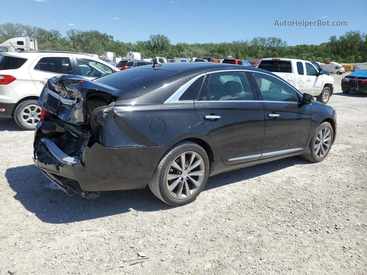 2013 Cadillac Xts Luxury Collection Black vin: 2G61P5S32D9172386