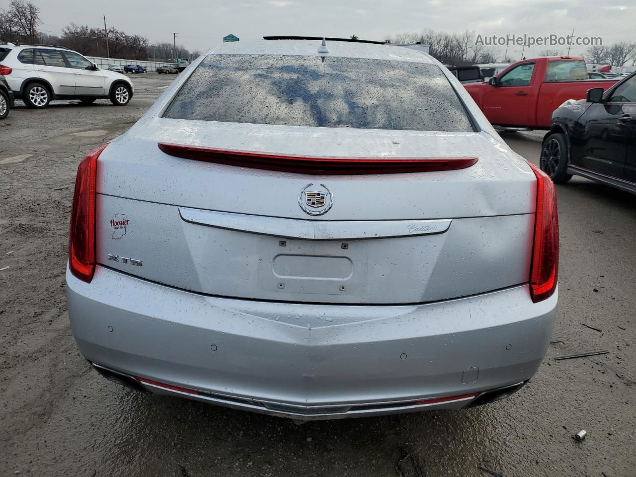 2013 Cadillac Xts Luxury Collection Silver vin: 2G61P5S32D9213261