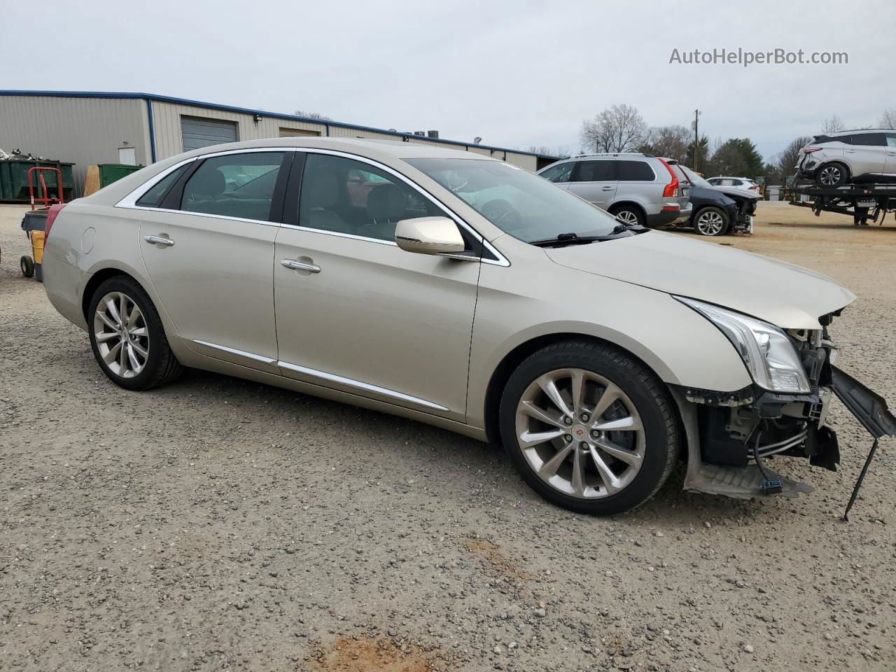 2013 Cadillac Xts Luxury Collection Tan vin: 2G61P5S32D9213812