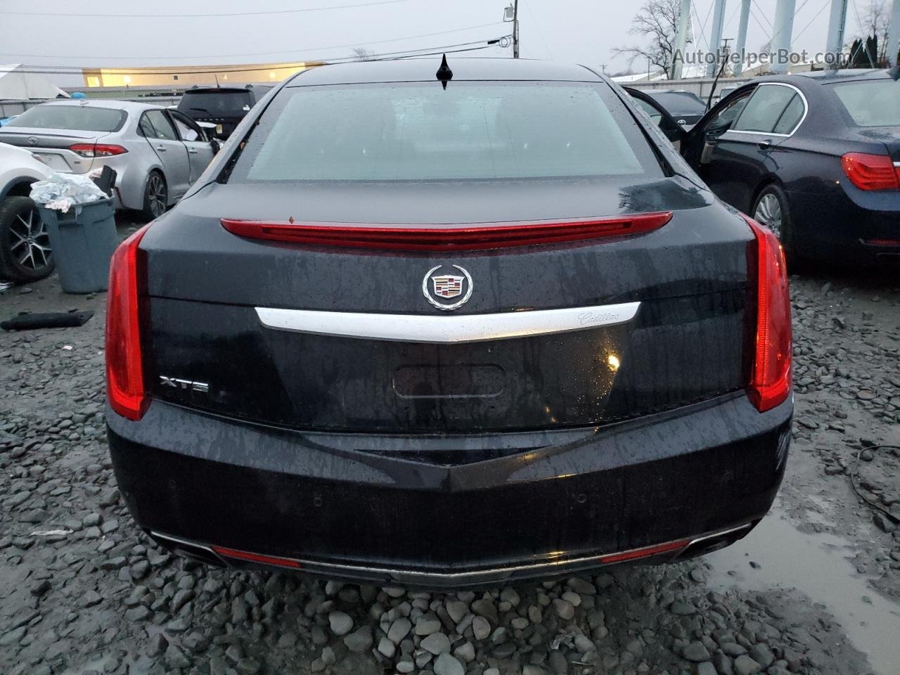 2013 Cadillac Xts Luxury Collection Black vin: 2G61P5S32D9245921