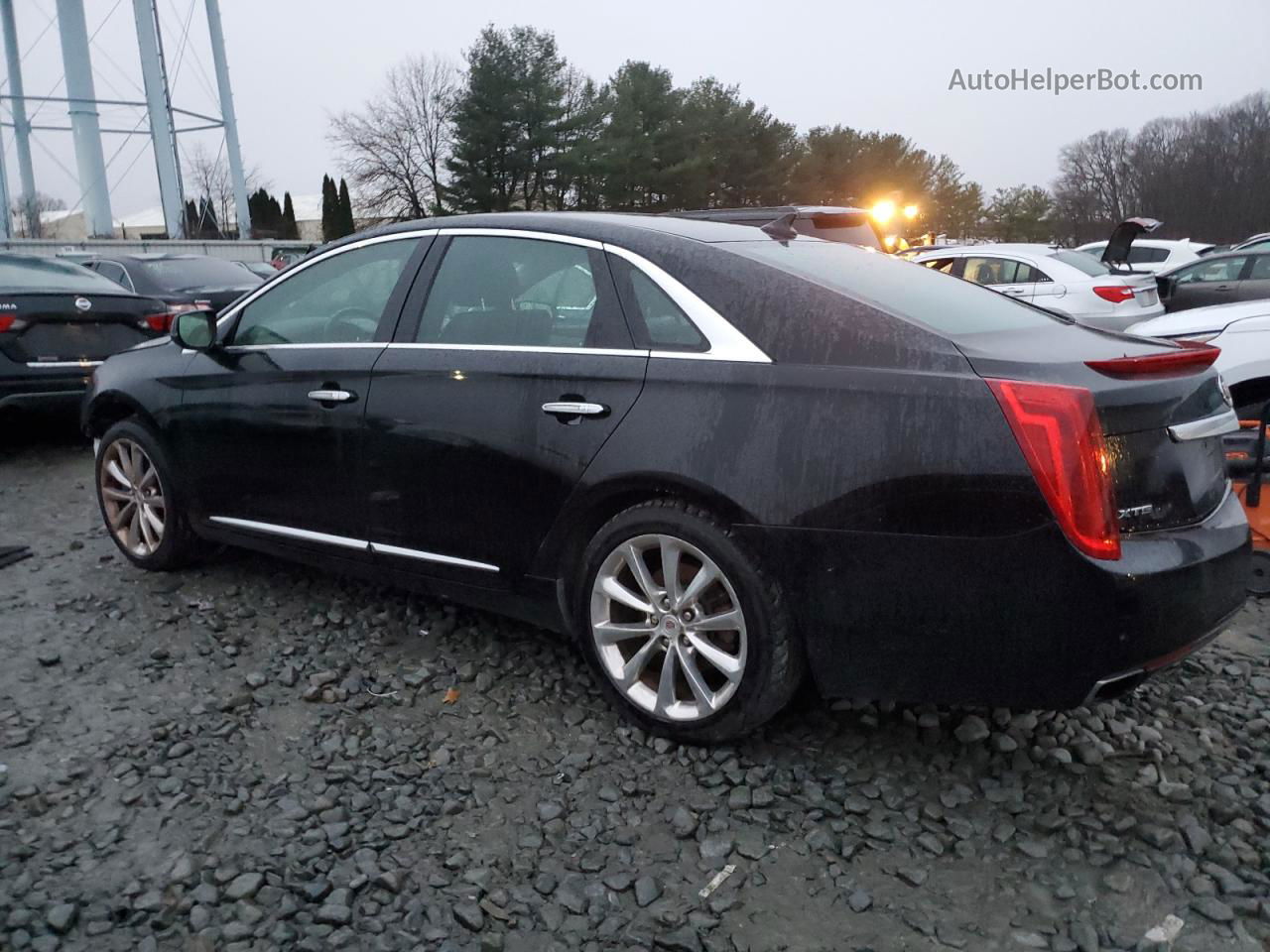 2013 Cadillac Xts Luxury Collection Black vin: 2G61P5S32D9245921