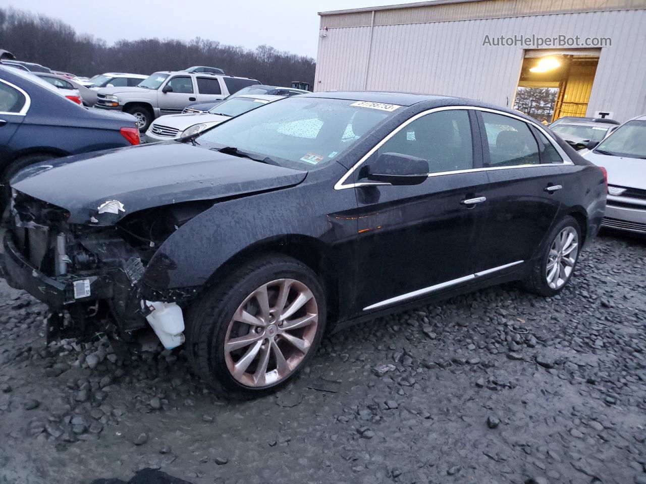 2013 Cadillac Xts Luxury Collection Black vin: 2G61P5S32D9245921