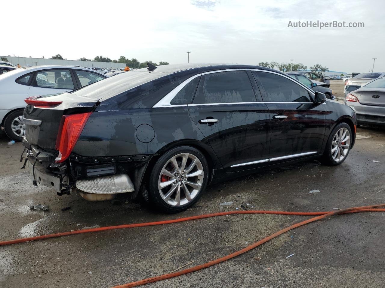 2013 Cadillac Xts Luxury Collection Black vin: 2G61P5S33D9108812