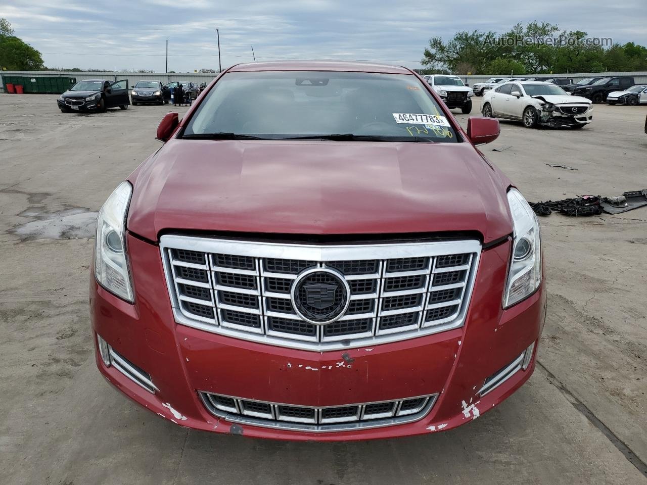 2013 Cadillac Xts Luxury Collection Red vin: 2G61P5S33D9121706