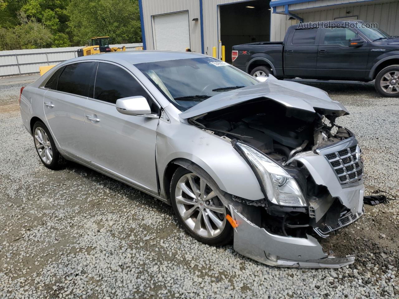 2013 Cadillac Xts Luxury Collection Silver vin: 2G61P5S33D9125318