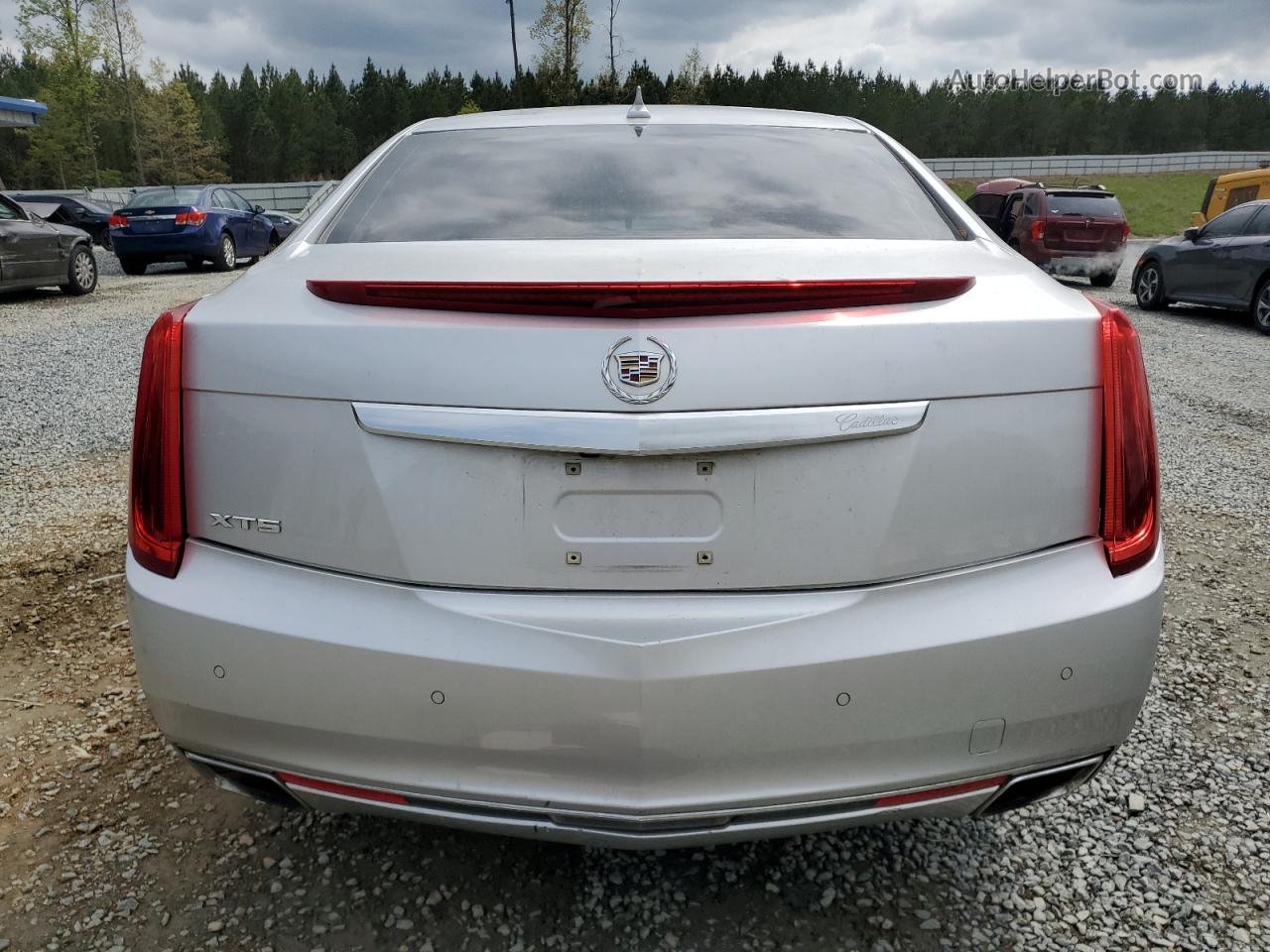 2013 Cadillac Xts Luxury Collection Silver vin: 2G61P5S33D9125318