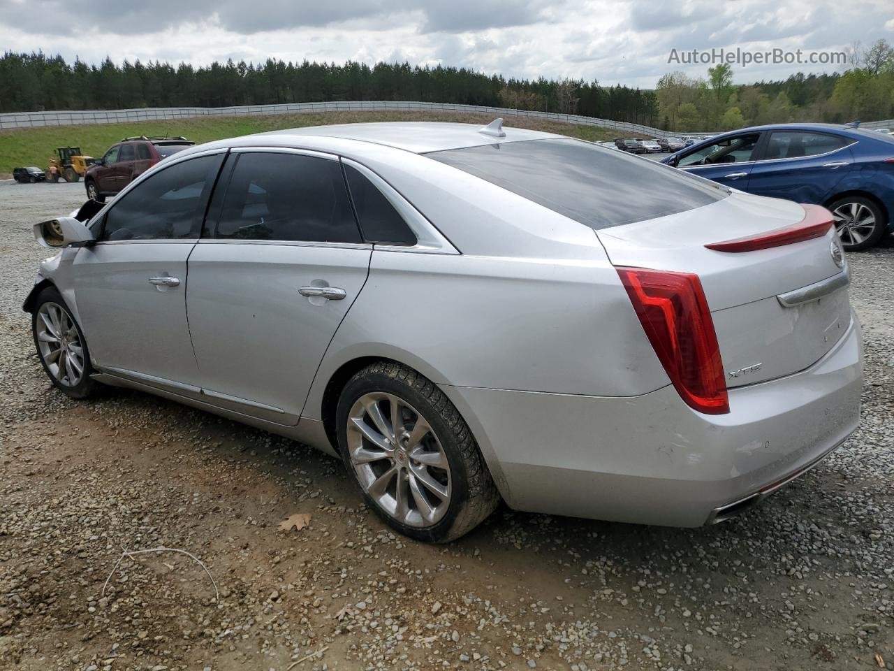 2013 Cadillac Xts Luxury Collection Silver vin: 2G61P5S33D9125318