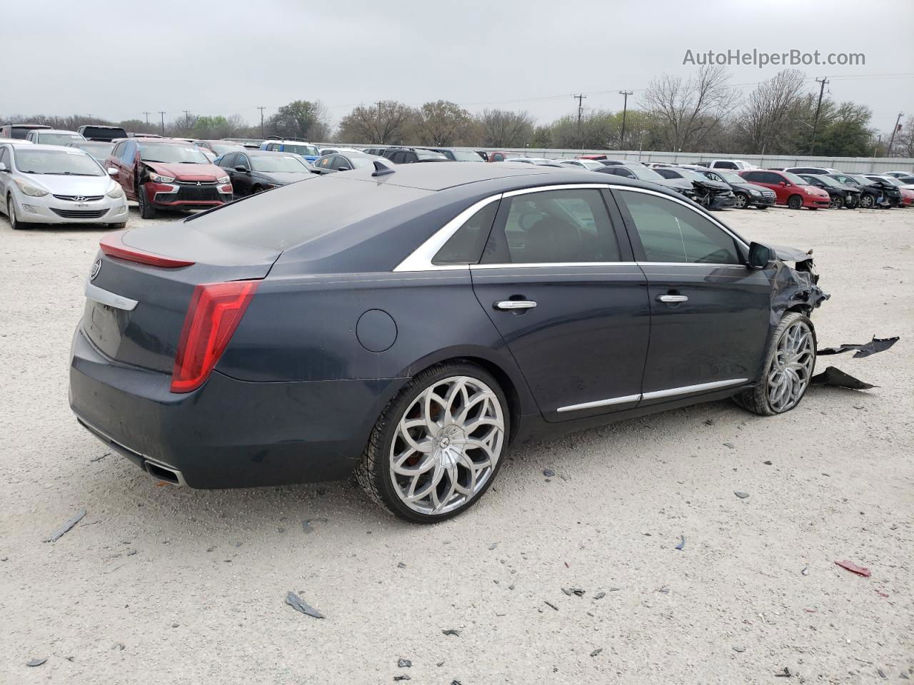 2013 Cadillac Xts Luxury Collection Черный vin: 2G61P5S33D9129711