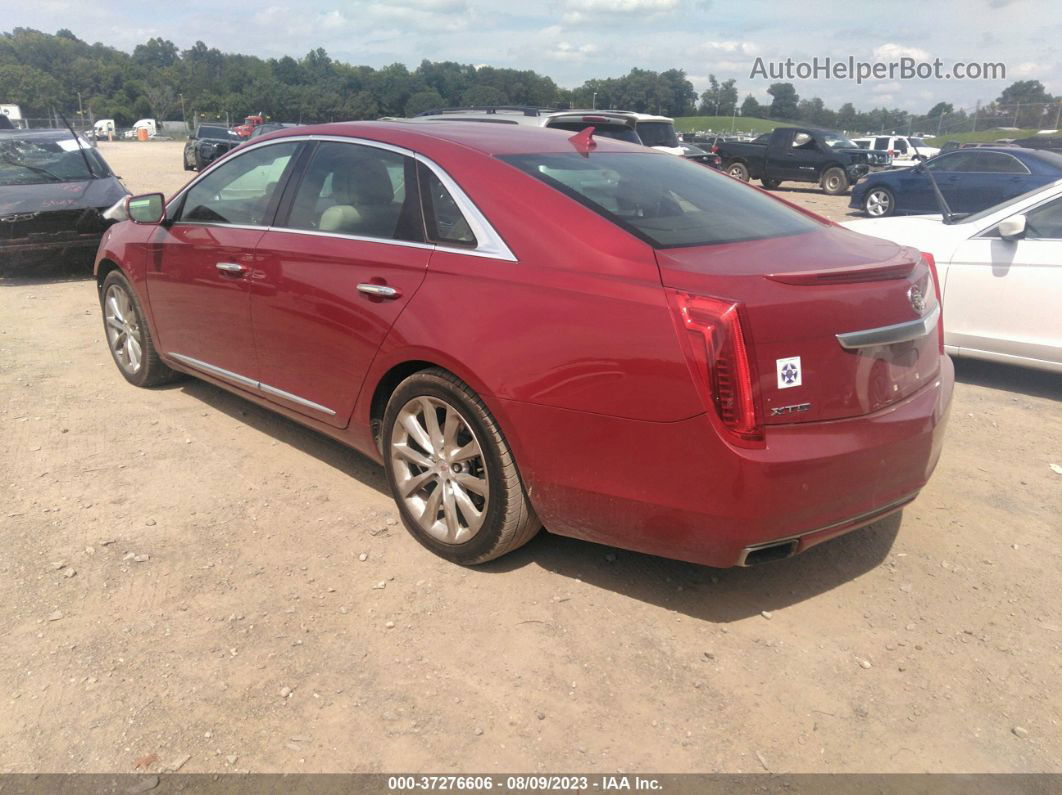 2013 Cadillac Xts Luxury Red vin: 2G61P5S33D9217965