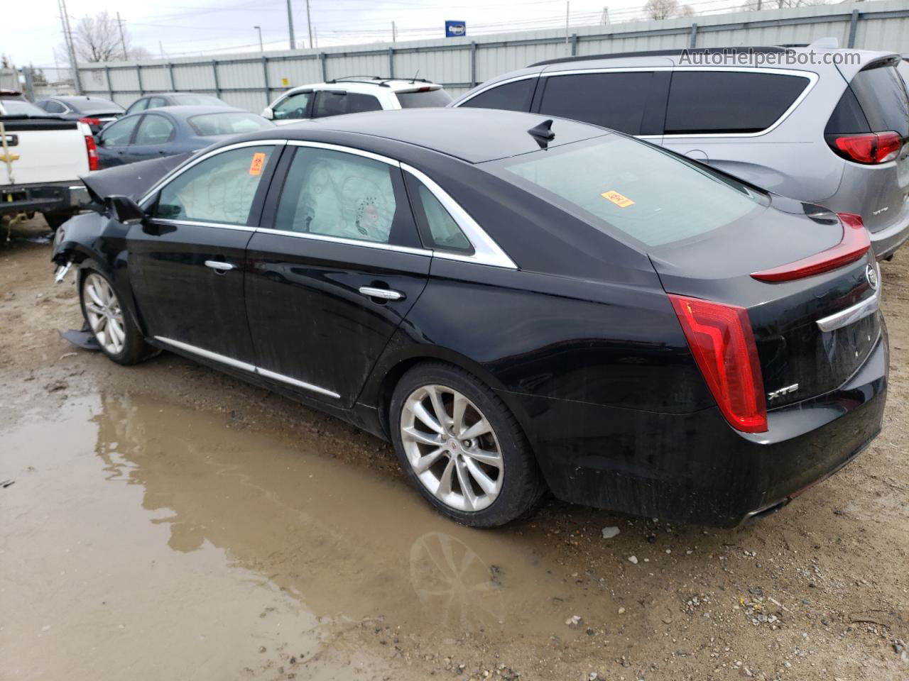 2013 Cadillac Xts Luxury Collection Black vin: 2G61P5S34D9117874