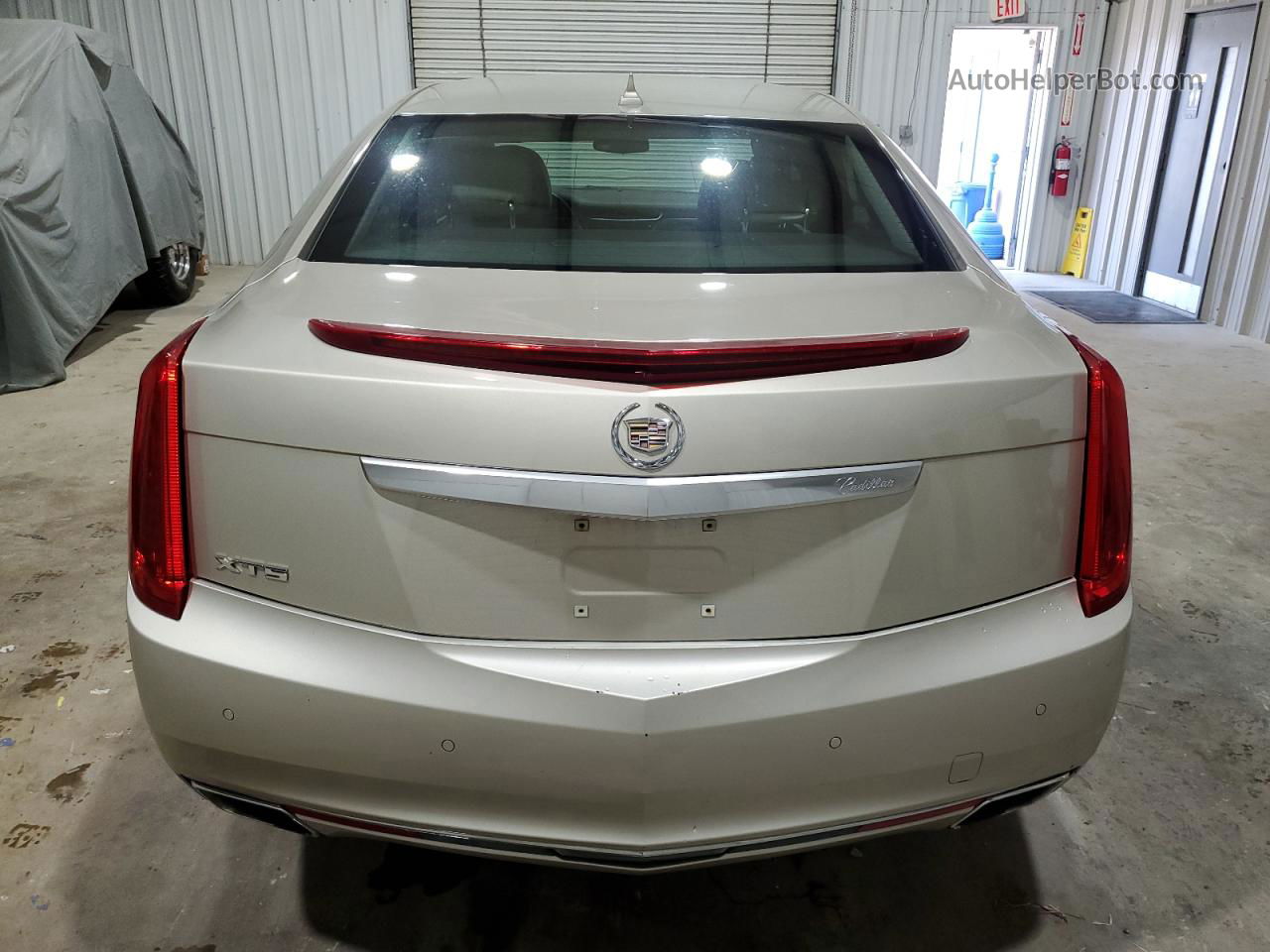 2013 Cadillac Xts Luxury Collection Beige vin: 2G61P5S34D9135193