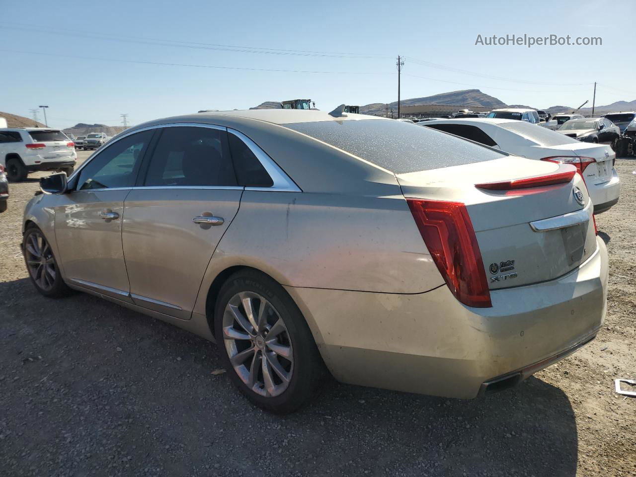 2013 Cadillac Xts Luxury Collection Gold vin: 2G61P5S34D9153404