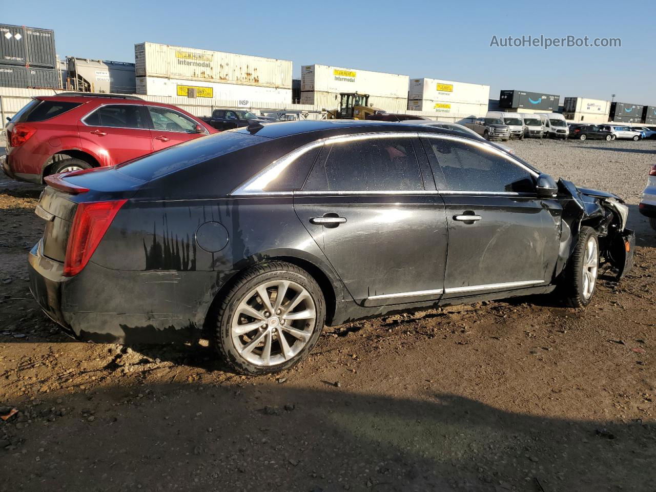 2013 Cadillac Xts Luxury Collection Black vin: 2G61P5S34D9211205