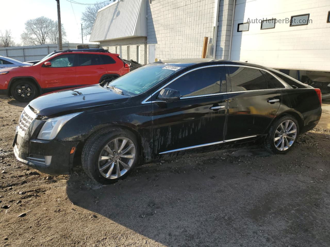 2013 Cadillac Xts Luxury Collection Black vin: 2G61P5S34D9211205