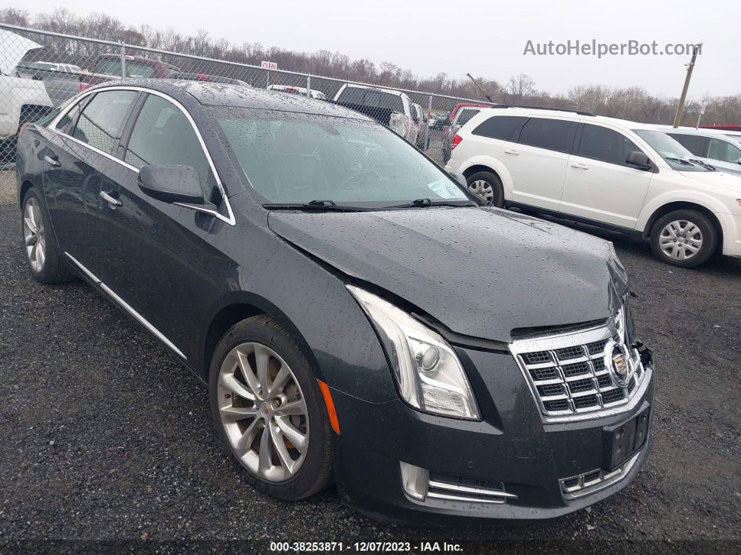 2013 Cadillac Xts Luxury Серый vin: 2G61P5S34D9220566