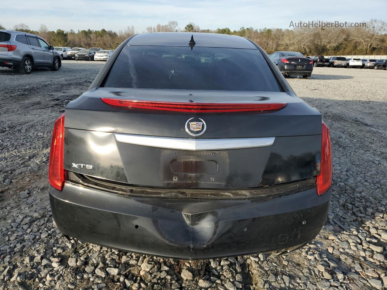2013 Cadillac Xts Luxury Collection Black vin: 2G61P5S35D9102820