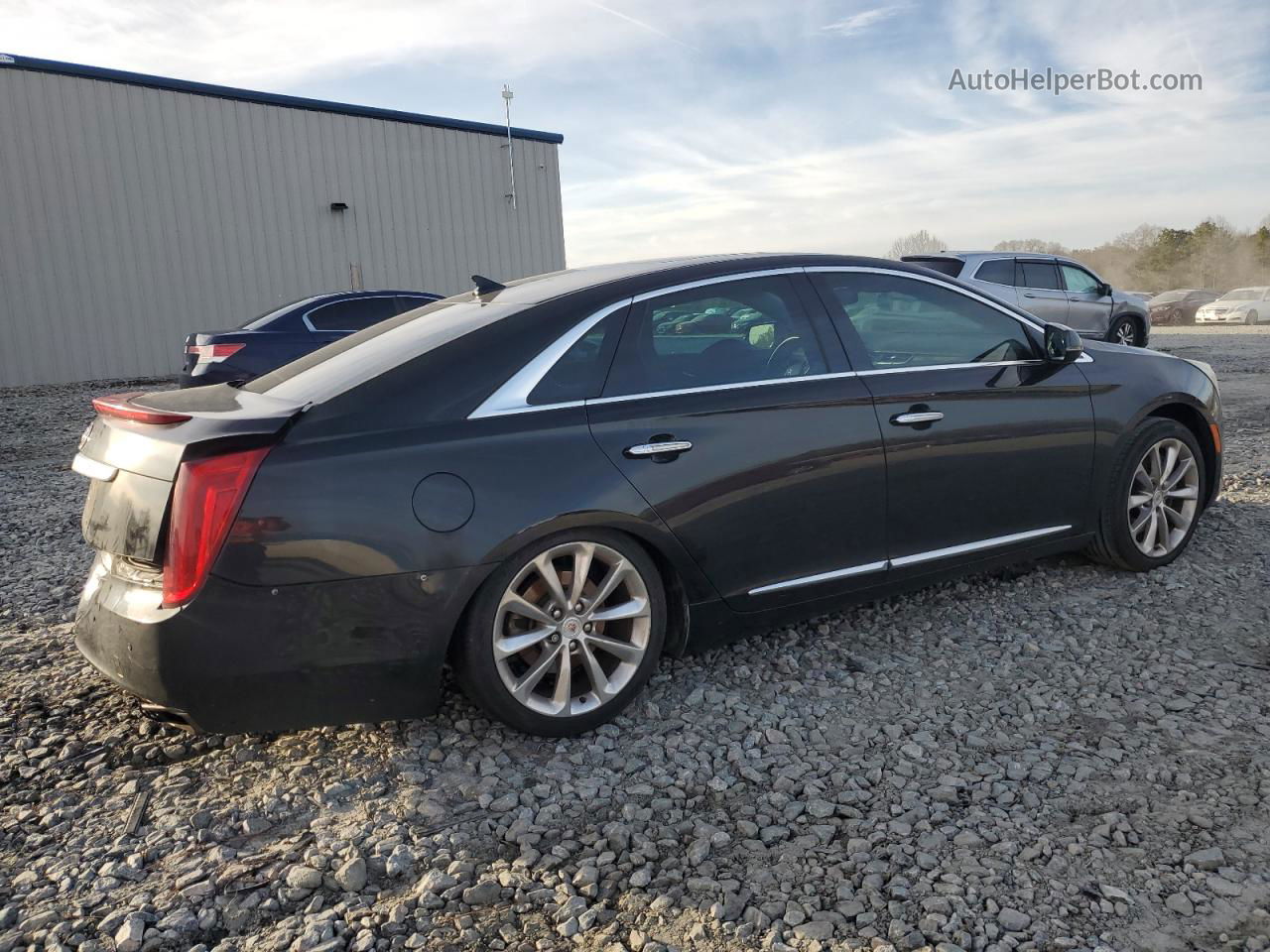 2013 Cadillac Xts Luxury Collection Black vin: 2G61P5S35D9102820