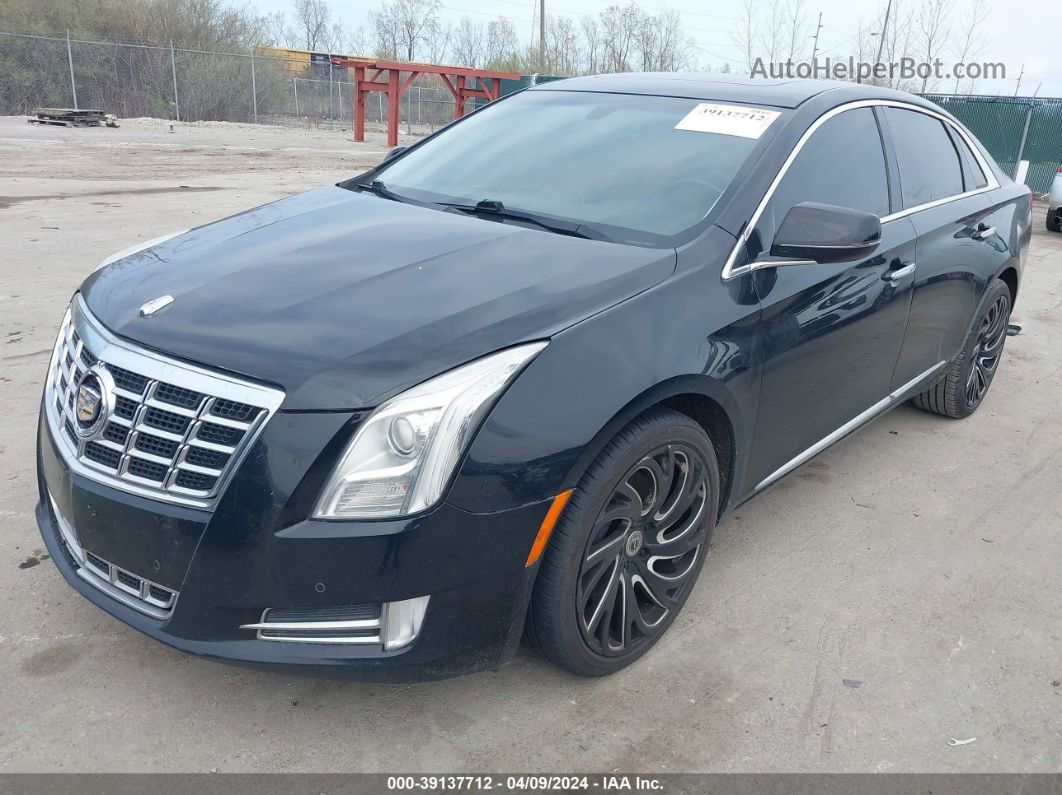 2013 Cadillac Xts Luxury Black vin: 2G61P5S35D9132352