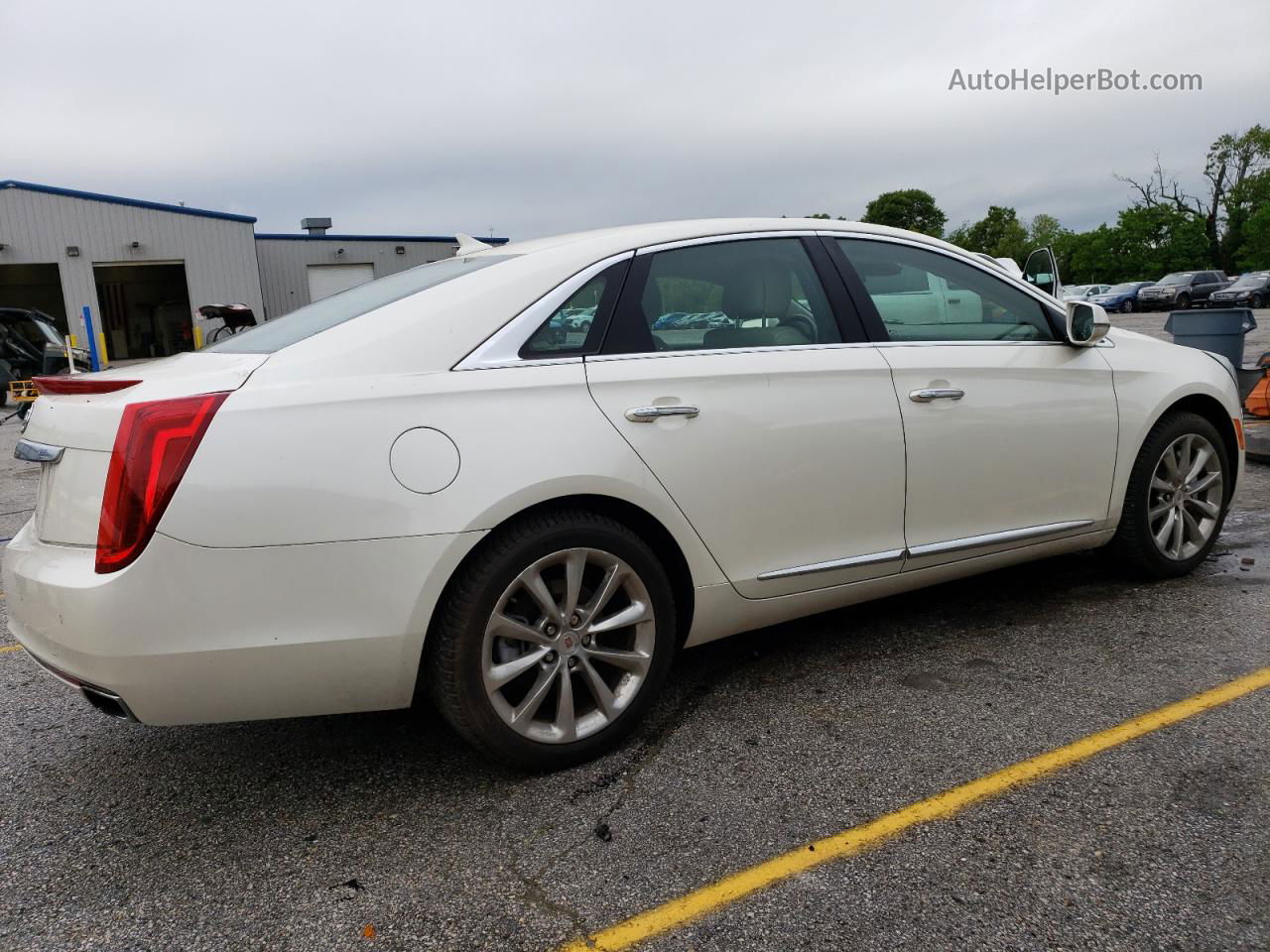 2013 Cadillac Xts Luxury Collection Белый vin: 2G61P5S35D9155095