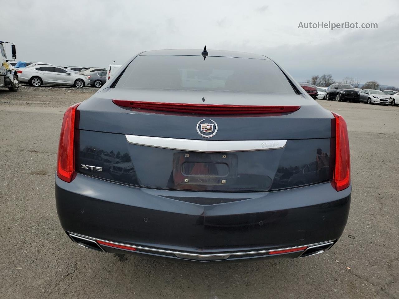 2013 Cadillac Xts Luxury Collection Blue vin: 2G61P5S35D9158000