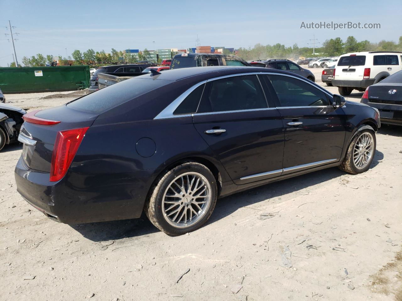 2013 Cadillac Xts Luxury Collection Черный vin: 2G61P5S35D9173676