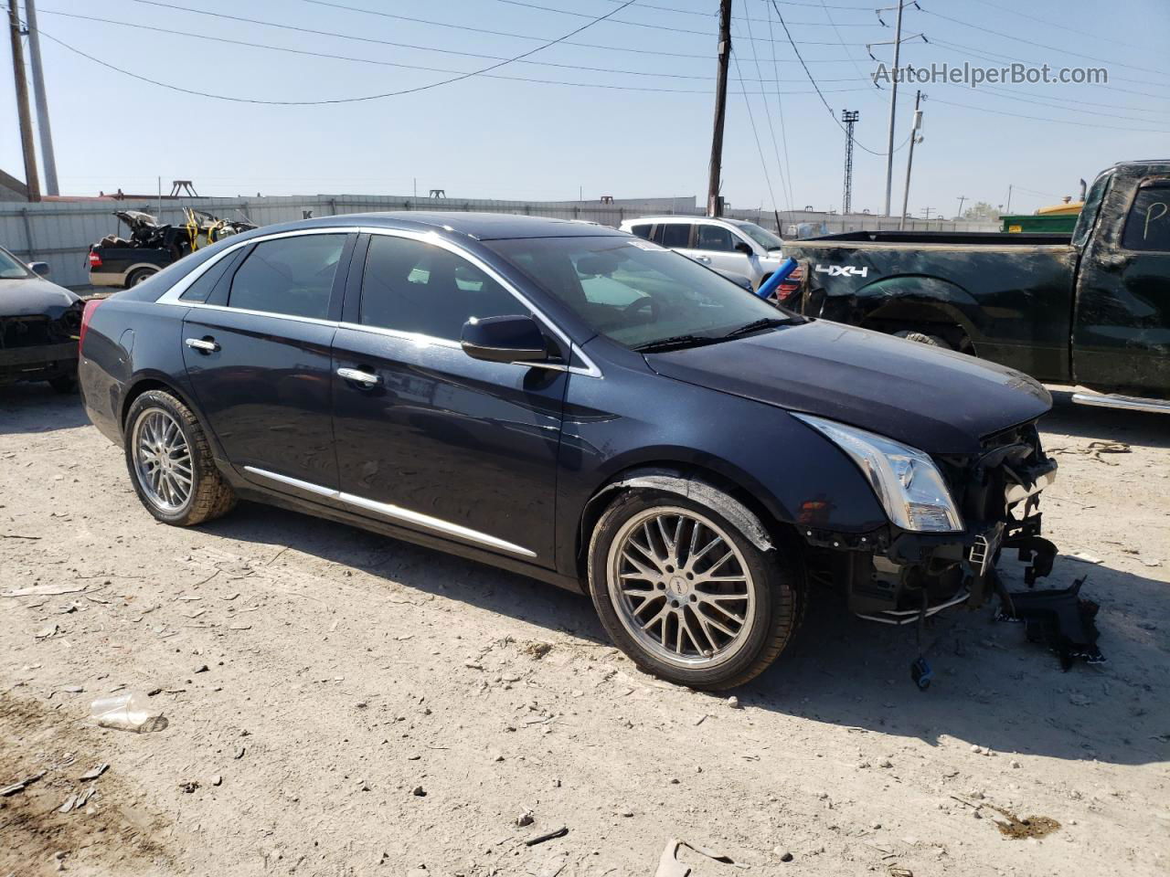 2013 Cadillac Xts Luxury Collection Черный vin: 2G61P5S35D9173676