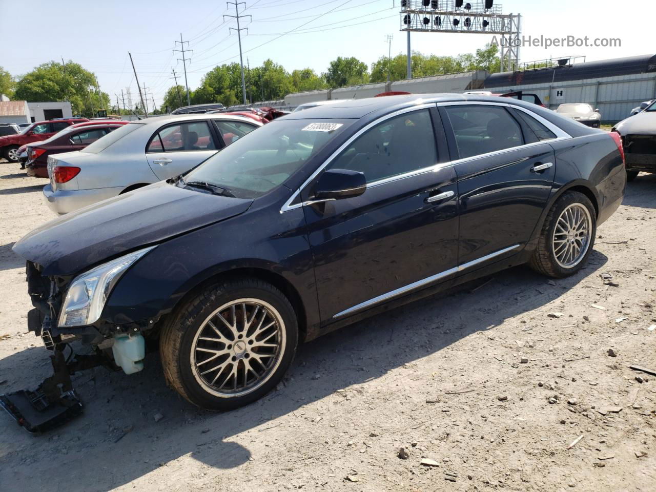 2013 Cadillac Xts Luxury Collection Черный vin: 2G61P5S35D9173676