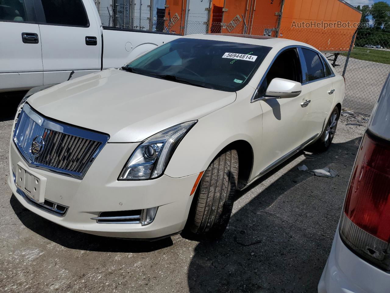 2013 Cadillac Xts Luxury Collection Кремовый vin: 2G61P5S35D9174827