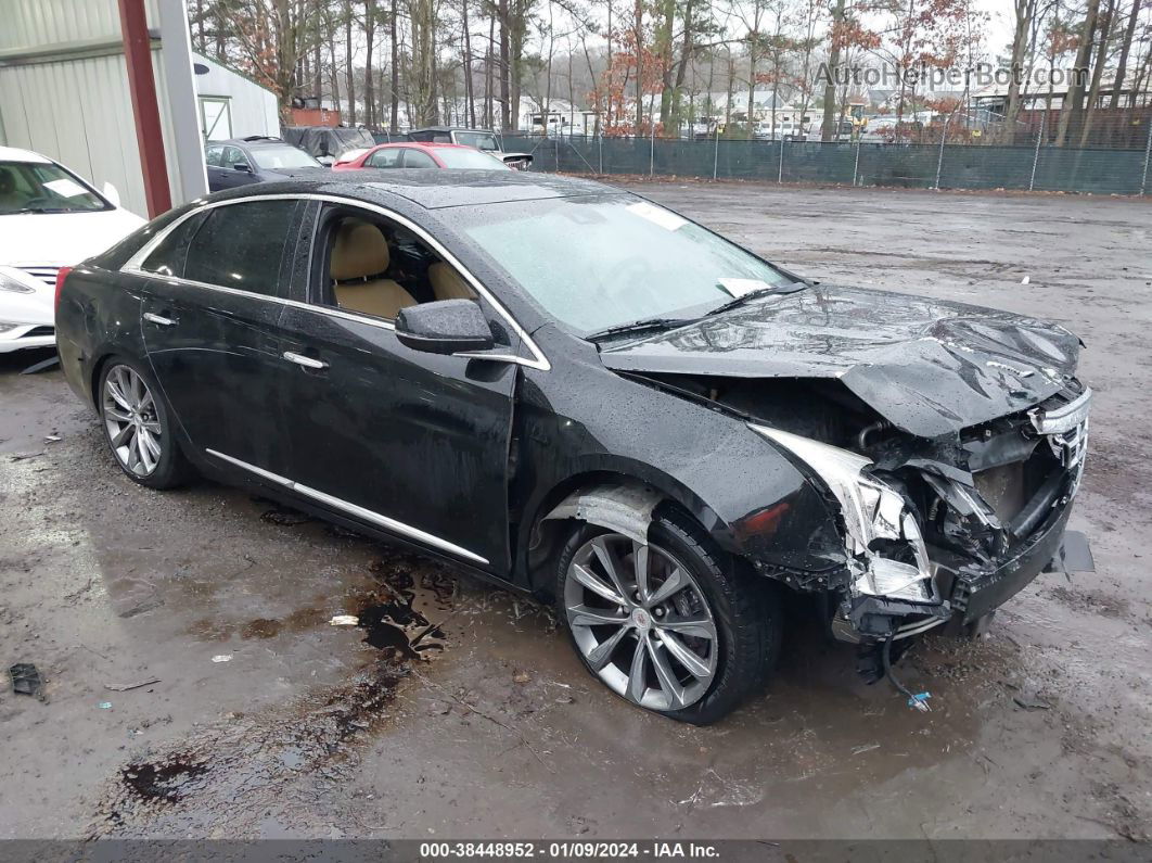 2013 Cadillac Xts Luxury Black vin: 2G61P5S35D9178456