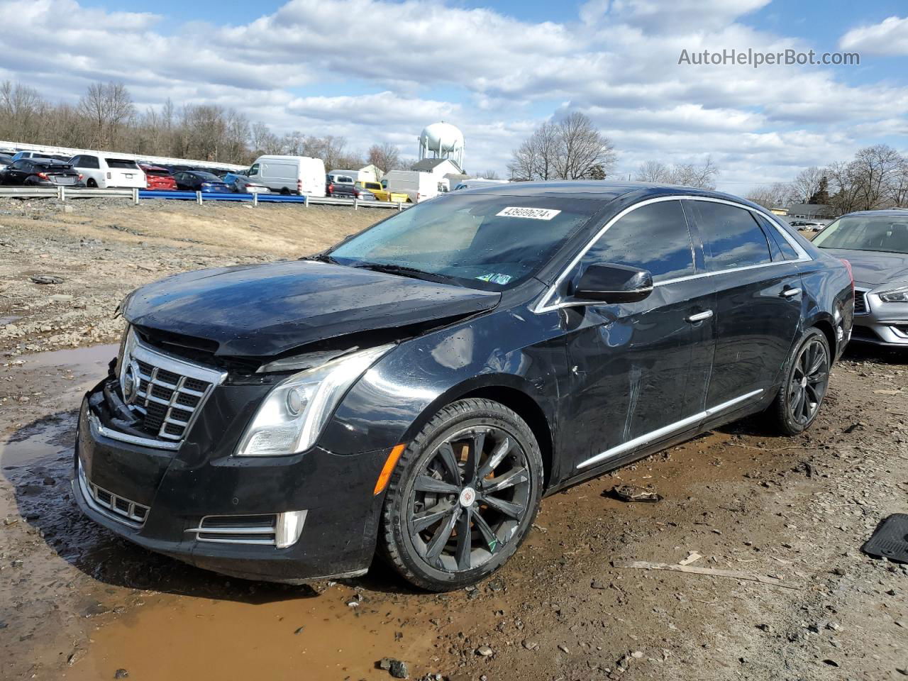 2013 Cadillac Xts Luxury Collection Black vin: 2G61P5S35D9231950