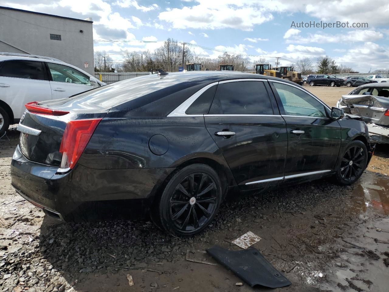 2013 Cadillac Xts Luxury Collection Black vin: 2G61P5S35D9231950