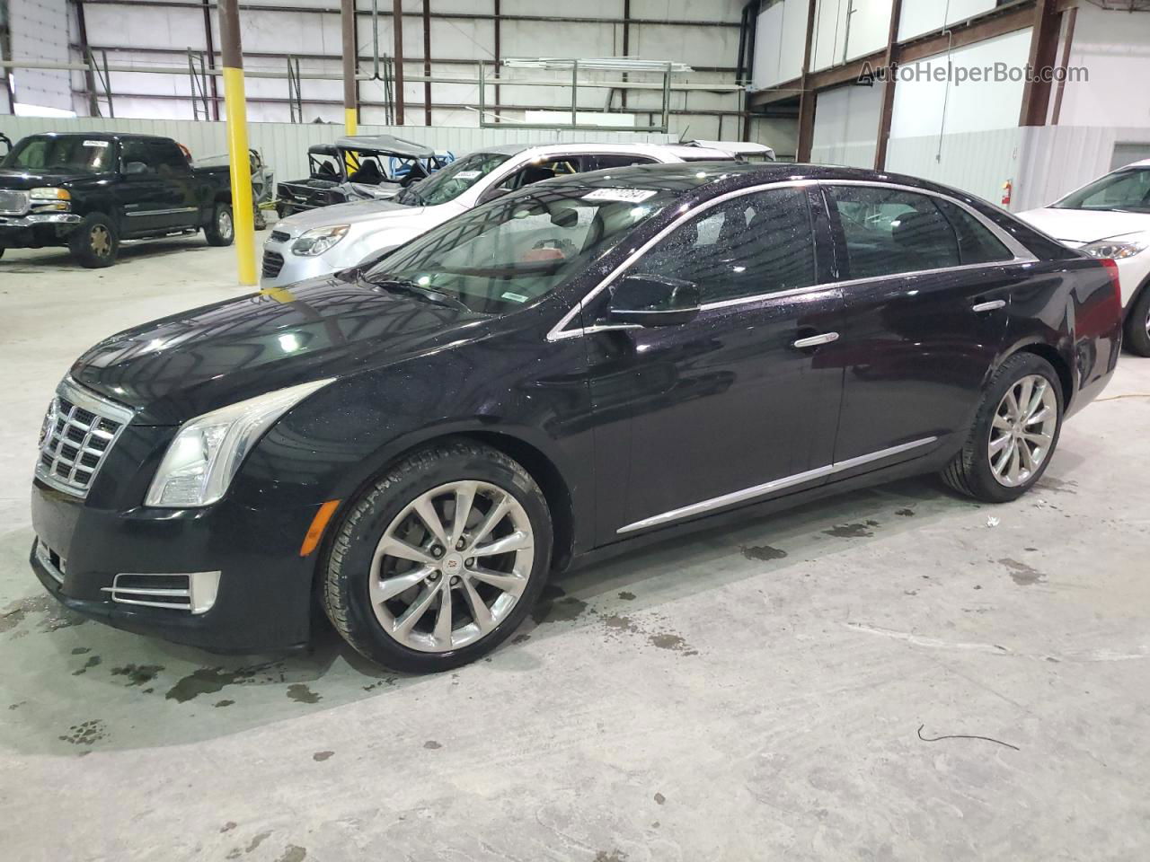 2013 Cadillac Xts Luxury Collection Black vin: 2G61P5S36D9101496